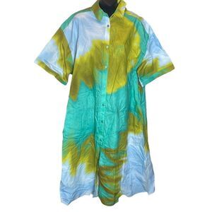 Tucker Multicolor Tie-Dye Dress